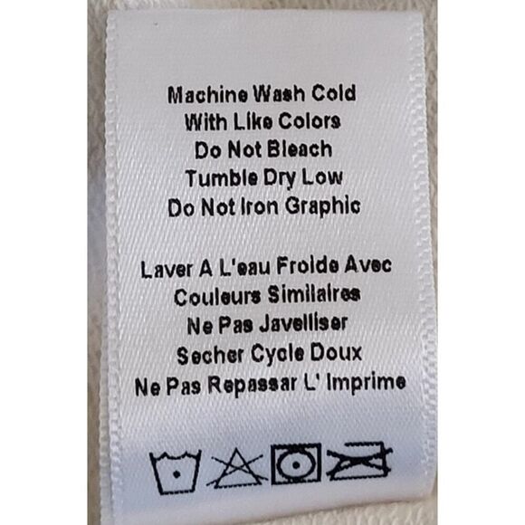 Spiritual Gangster Small Mini Shorts White with Rainbow Print Track Leisure - Picture 10 of 10